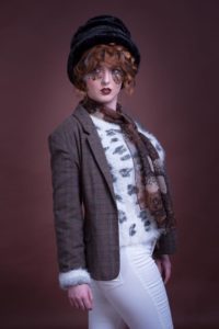 Autumn look created in our fashion styling course